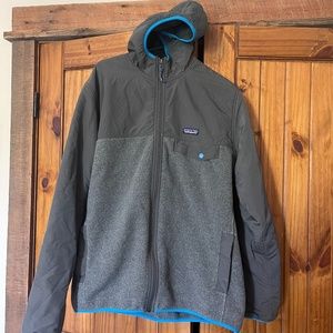 COPY - Mens Patagonia  Synchilla Snap-T Hooded Fleece Jacket size L